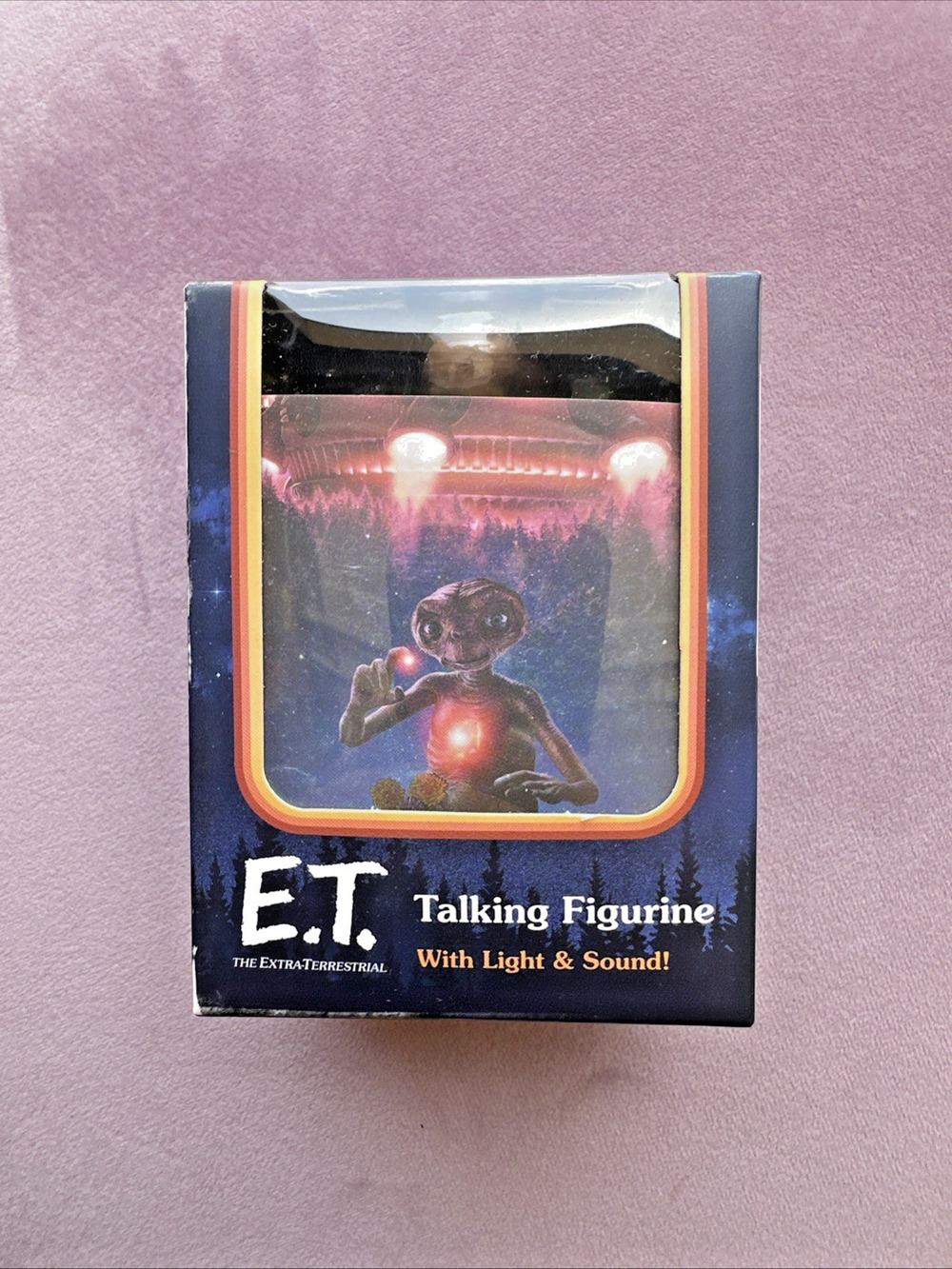 E.T. Talking Figurine w/ Light & Sound + Mini Book RP Minis 2022 Universal NEW